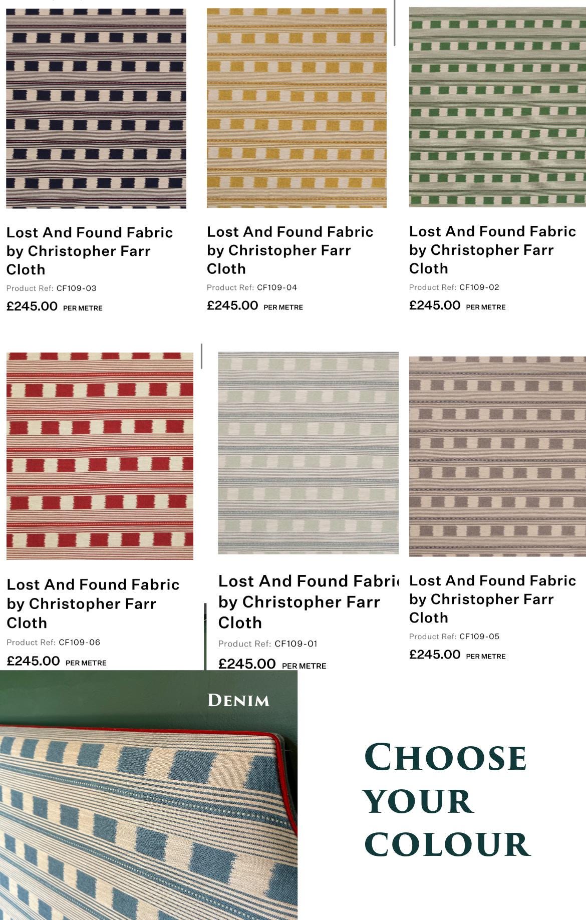 Bespoke Christopher Farr Cloth Lost and Found upholstered floor-standing headboard with piping in a range of shapes and colours