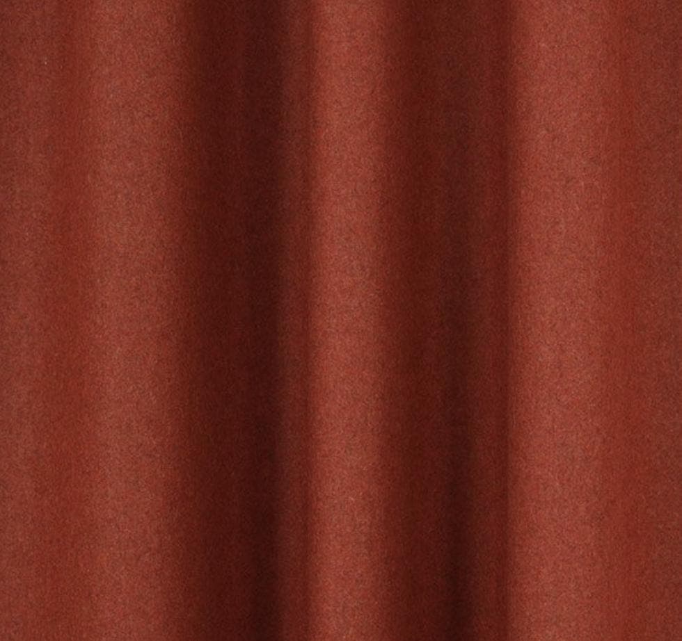 100% pure wool thermal door curtain fully interlined in a range of colours and sizes