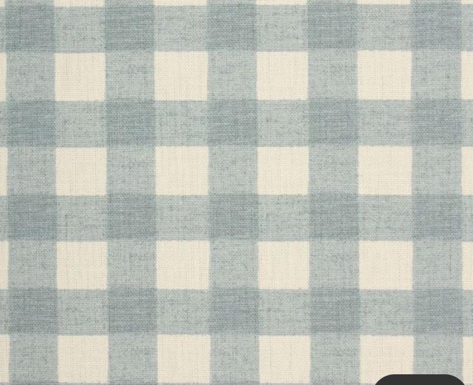 Handmade frilly gingham cushion with piping detail and invisible zip in various sizes and colours