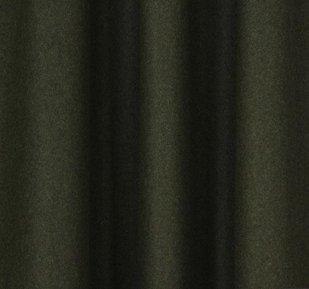 100% pure wool thermal door curtain fully interlined in a range of colours and sizes