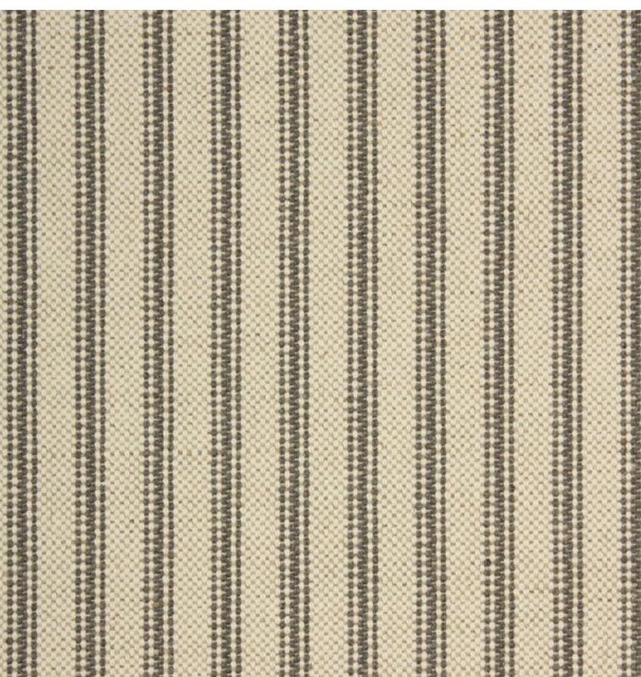 Handmade woven ticking cushions with french seam in various sizes and shades